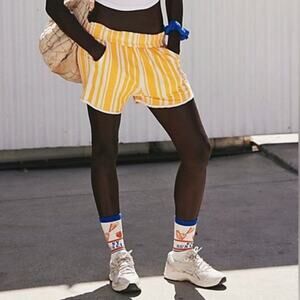 Free People Movement Women’s All Star Newport Stripe Clementine Long Sweat Short